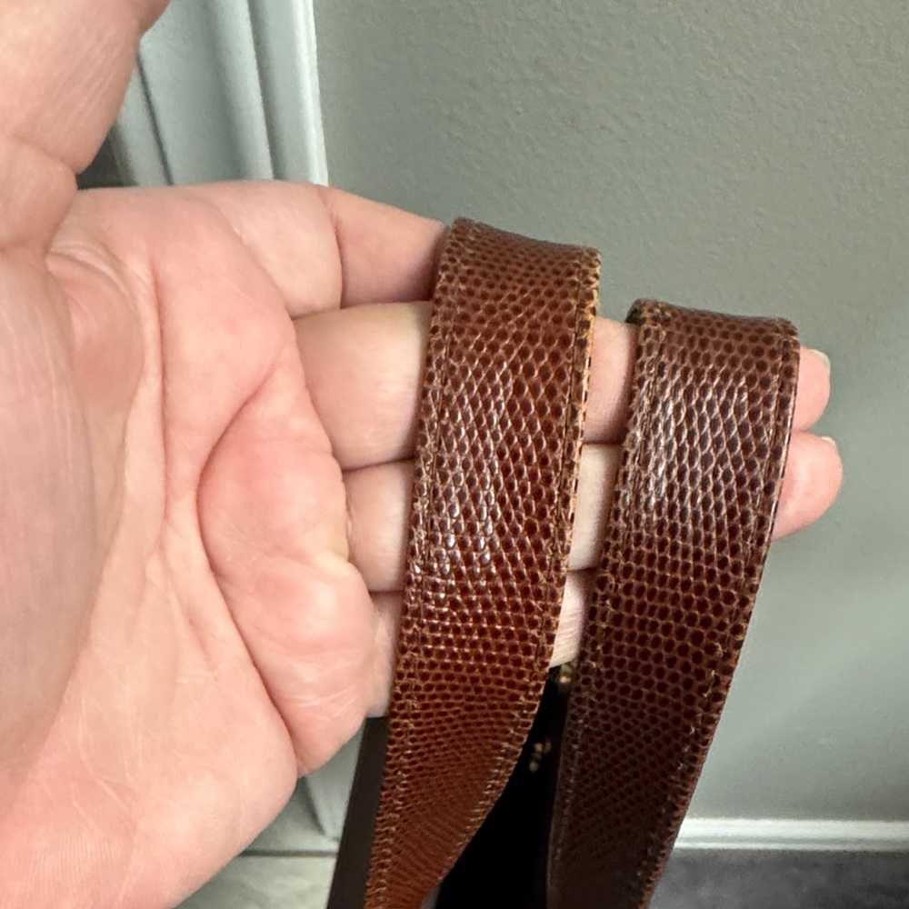 Salvatore Ferragamo Brown Shoulder Bag - Picture 5 of 9
